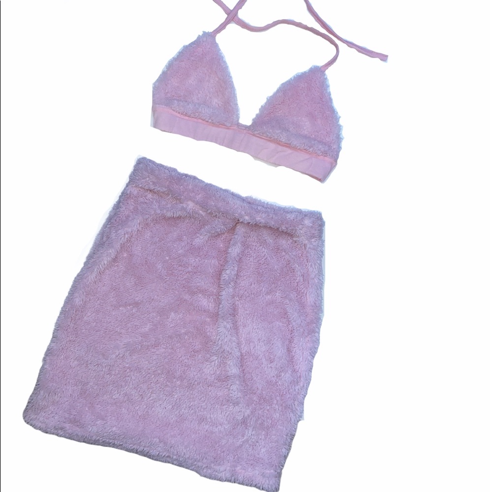 Two Piece Sherpa Set